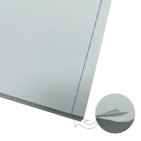 Precio barato 240x330 mm Eliminación de polvo Almohadilla adhesiva para sala limpia para rodillo adhesivo Rodillo adhesivo de silicona, Pluma de silicona - Image 5