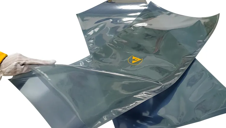 Fabricante Material de embalaje Bolsas ESD antiestáticas para componentes electrónicos Bolsa protectora ESD - Image 7
