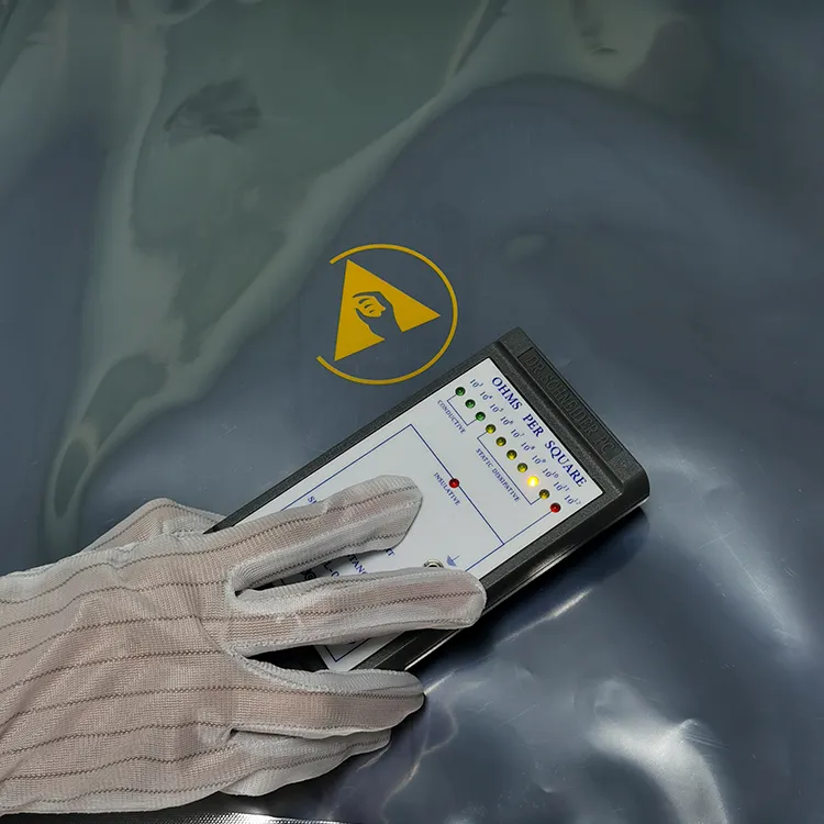 Fabricante Material de embalaje Bolsas ESD antiestáticas para componentes electrónicos Bolsa protectora ESD - Image 2