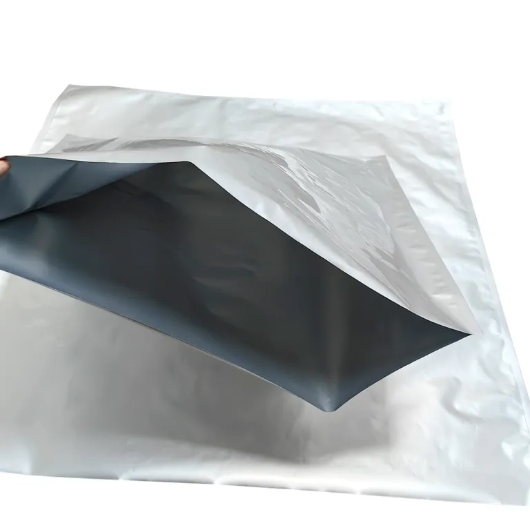 Bolsas de papel de aluminio de boca plana ESD de 60*60 cm, bolsa protectora de embalaje antiestático impermeable termosellada - Image 6