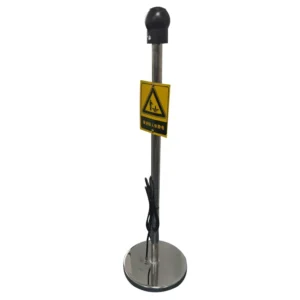 Descarga electrostática personal industrial Material de acero inoxidable 304 Eliminador de estática para monitoreo del cuerpo Ionizadores y eliminador de estática