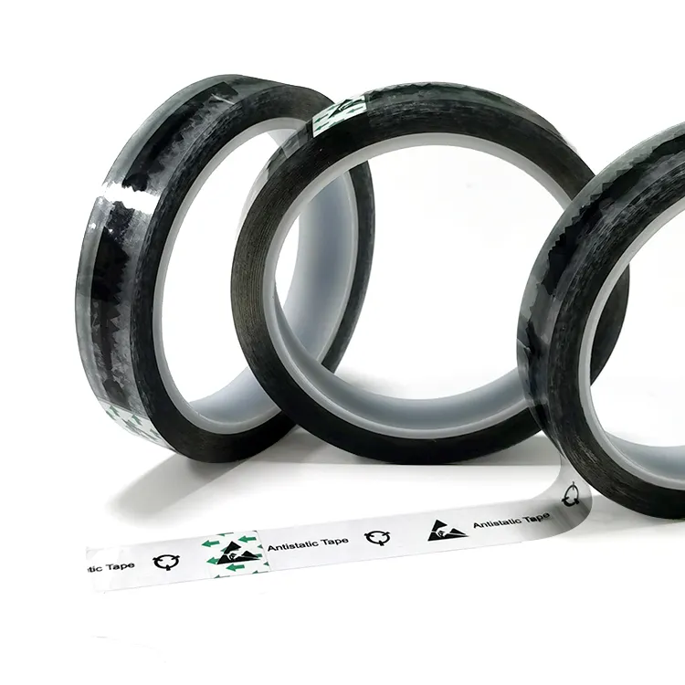 Cinta antiestática ESD de color transparente negro de buena venta para cinta ESD de la industria de embalaje - Image 4