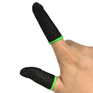 Cubierta de dedo para juegos a prueba de sudor Pantalla táctil móvil no sensible a los rasguños Controlador de juego Funda para dedo Cunas para dedos táctiles