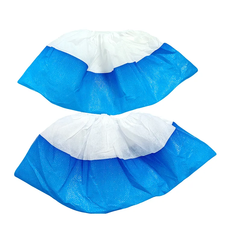 Cubierta plástica antideslizante espesada prueba del zapato del CPE del polvo disponible - Image 3