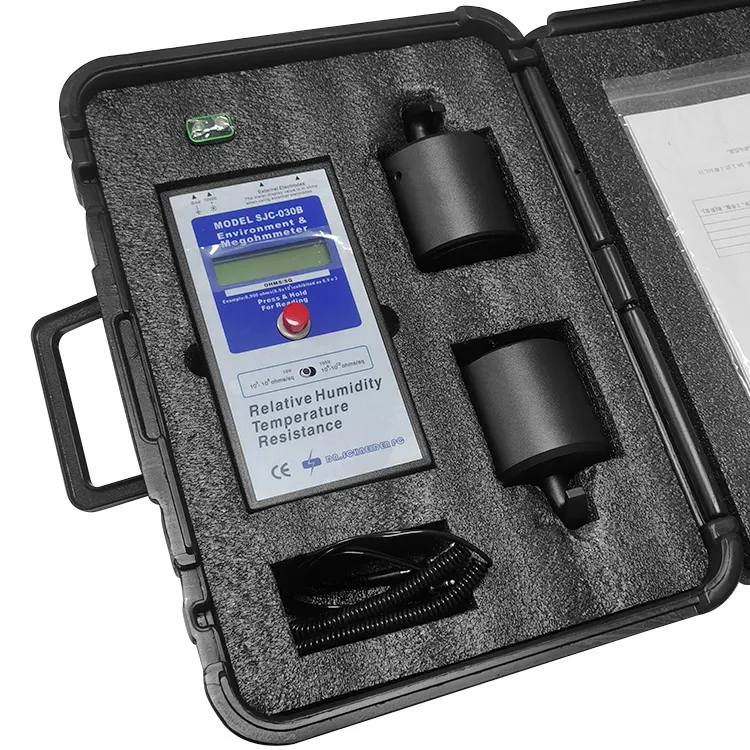 SJB-030B Conjunto completo Equipo de seguridad Probador de resistencia de superficie Otras herramientas ESD y de sala limpia - Image 6