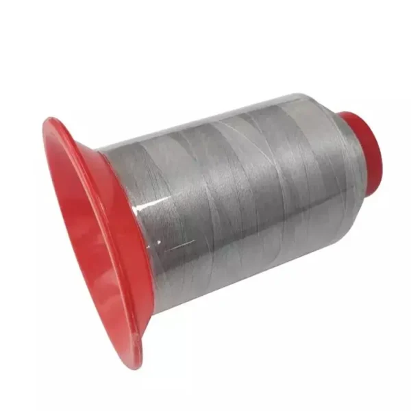 Hilo de coser antiestático ESD conductor gris para prendas de tela ESD Hilo de coser conductor ESD - Image 6
