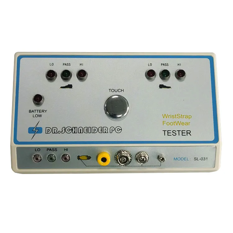 Ionizadores y eliminador estático del probador estático del cuerpo humano de acero inoxidable 304 duradero de alta tecnología