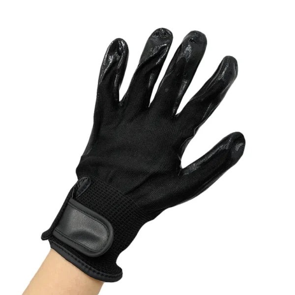 Guantes para el cuidado de mascotas, masaje, limpieza, peinado, removedor de pelo, guante de nitrilo para mascotas - Image 4