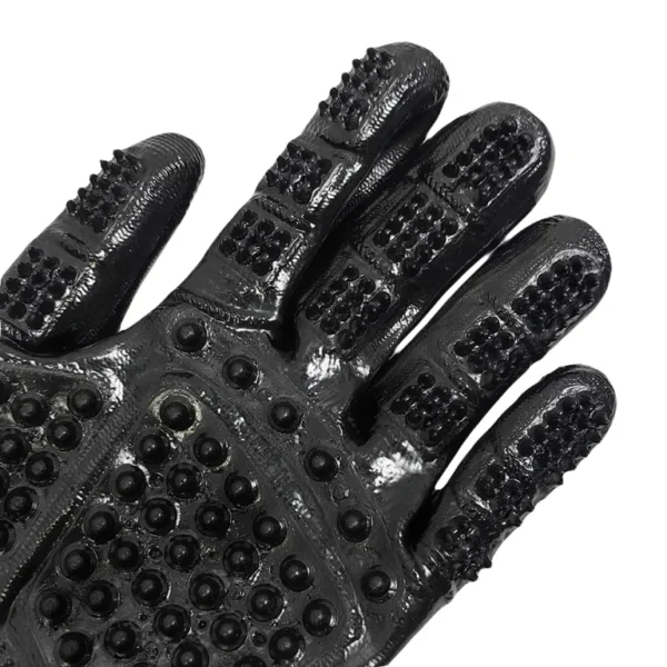 Guantes para el cuidado de mascotas, masaje, limpieza, peinado, removedor de pelo, guante de nitrilo para mascotas - Image 6