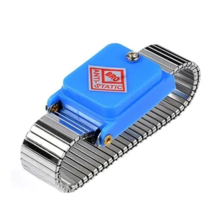 ALLESD - Pulsera ESD antiestática de metal inalámbrico Drurable para proveedores principales para correa de muñeca ESD para salas limpias