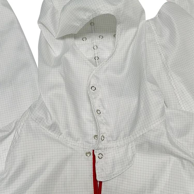 Overol de trabajo de seguridad antiestático con abrigos ESD de alta calidad para overol de protección para salas limpias - Image 3