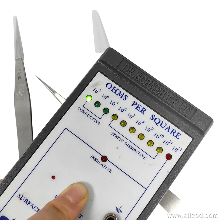 Pinzas Weller Erem Aasa de 125 mm con extremo recto puntiagudo Pinzas de acero inoxidable resistentes al ácido diamagnético de 0,4 mm - Image 2